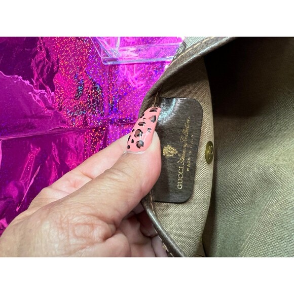 Gucci Supreme Canvas red Sheri pouch - Picture 8 of 12